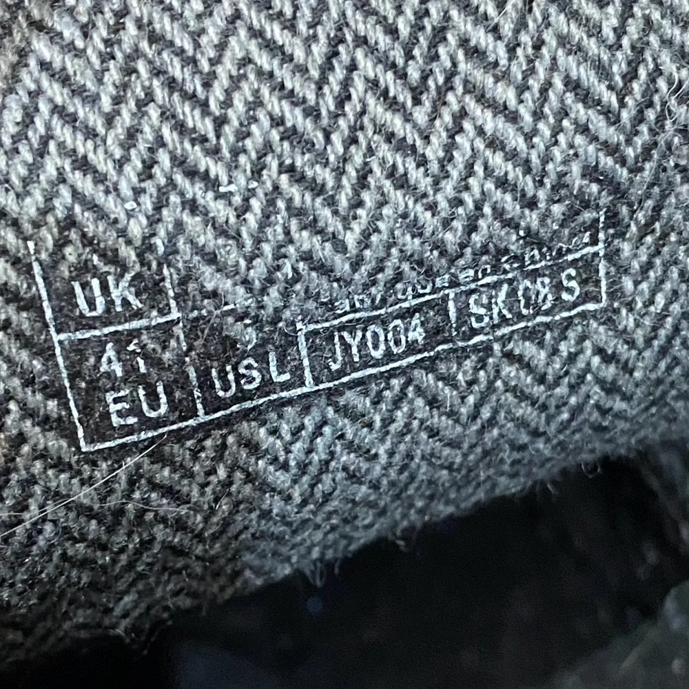 Dr Martens Black Ankle Boots Booties Women’s Size 9 Lace Up - Picture 6 of 11